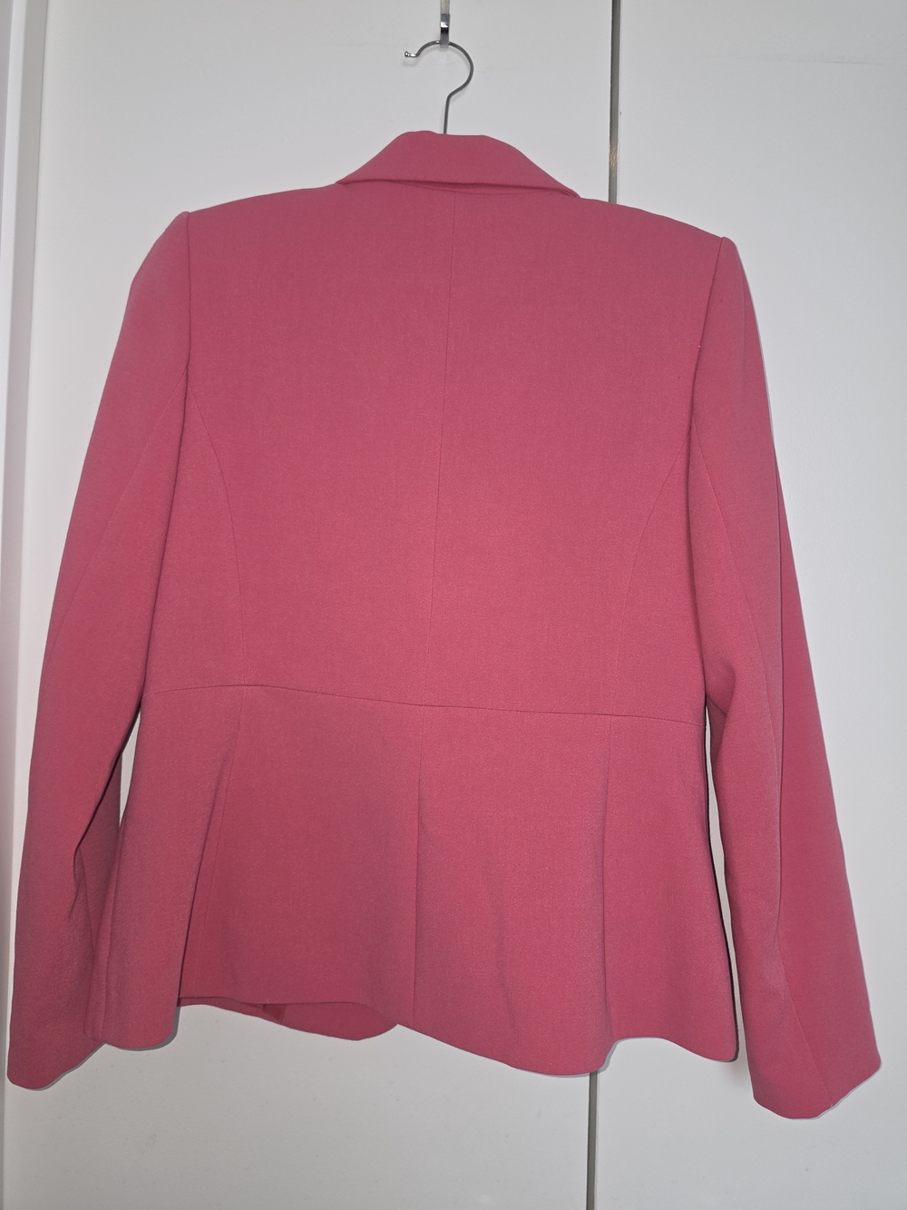 Donna Karan Pink Single-Button Blazer - Picture 2 of 3